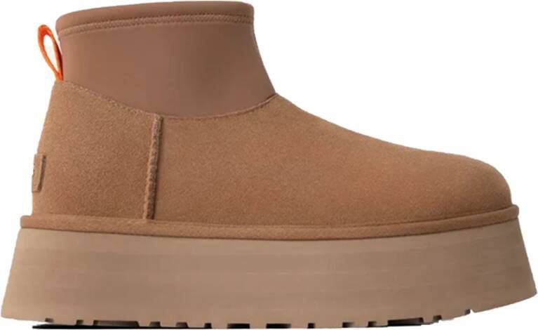 Ugg Klassieke Mini Dipper Suède Laarzen Brown Dames