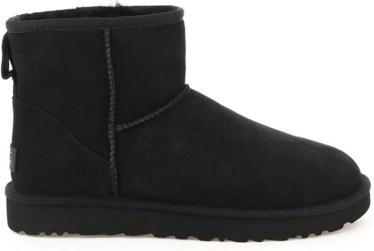 Ugg Klassieke Mini II Enkellaarzen Black Dames