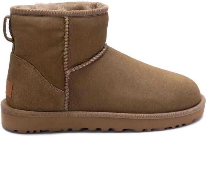 UGG Vrouwen Suède Enkellaarsjes Laarzen Damesschoenen 1016222 Groen