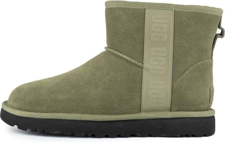 Ugg Klassieke mini -laarzen Groen Dames