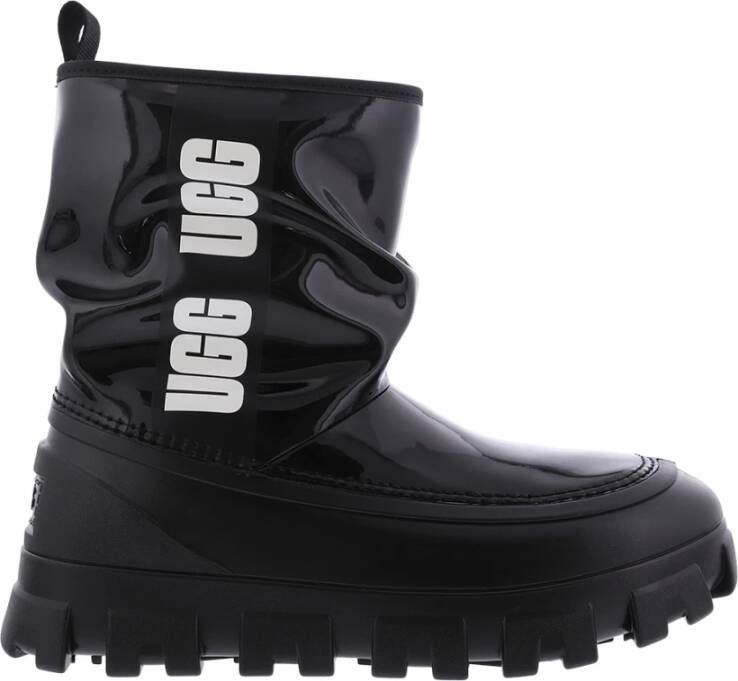 Ugg Brellah Mini enkellaarsjes voor de sneeuw Zwart Dames