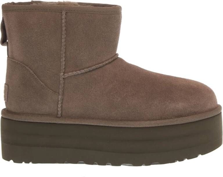 Ugg Klassieke Mini Platform Grijs Gray Dames