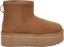 Ugg Klassieke Mini Platform Laarzen Brown Dames - Thumbnail 1