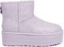 Ugg Klassieke Mini Platform Laarzen voor Vrouwen Purple Dames - Thumbnail 1