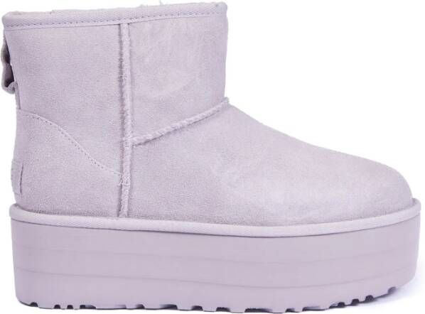 Ugg Klassieke Mini Platform Laarzen voor Vrouwen Purple Dames