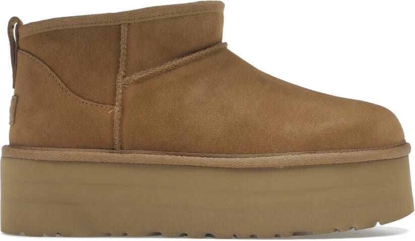 Ugg Klassieke Mini Platformlaarzen in Chestnut Beige Dames