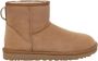 Ugg Klassieke Mini Regenerate Leren Laarzen voor Dames Brown Dames - Thumbnail 10