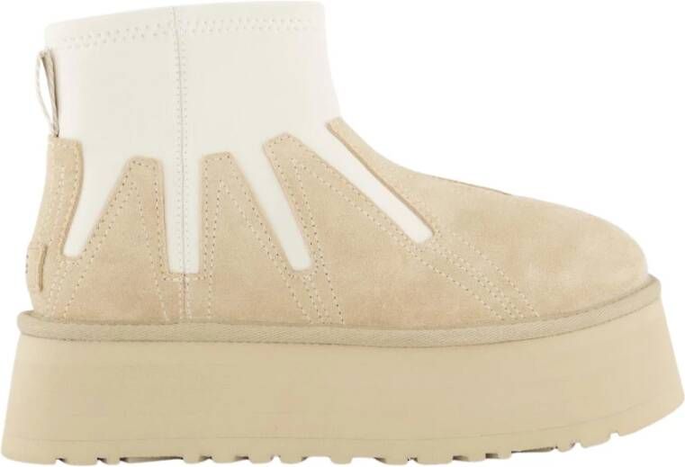 Ugg Klassieke Mini Sunwave Dameslaarzen Beige Dames