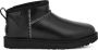 UGG Vachtlaarzen Dames Classic Ultra Mini Leather Regenerate Maat: 40 Materiaal: Leer Kleur: Zwart - Thumbnail 1