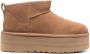 UGG Vachtlaarzen Dames W Classic Ultra Mini Platform Maat: 36 Materiaal: Suède Kleur: Cognac - Thumbnail 1