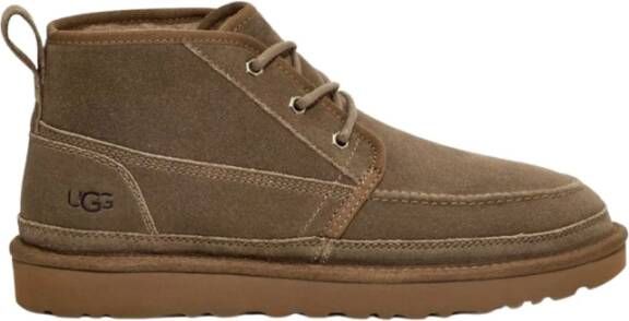 UGG Veterboots Heren M Neumel Moc Maat: 46 Materiaal: Suède Kleur: Bruin