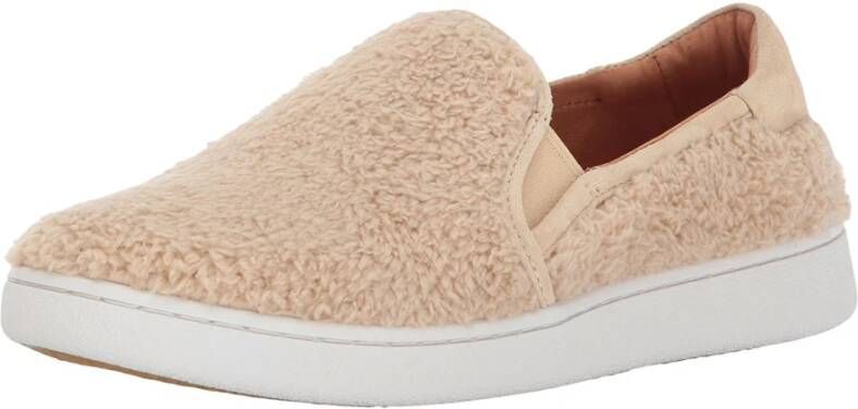 Ugg Lage Profiel Slip-On Shearling Sneakers Beige Dames