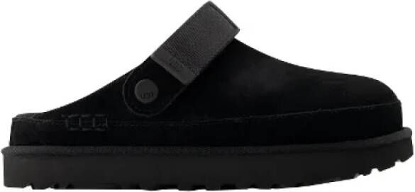 Ugg Leather flats Black Dames