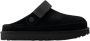 Ugg Leather flats Black Dames - Thumbnail 1