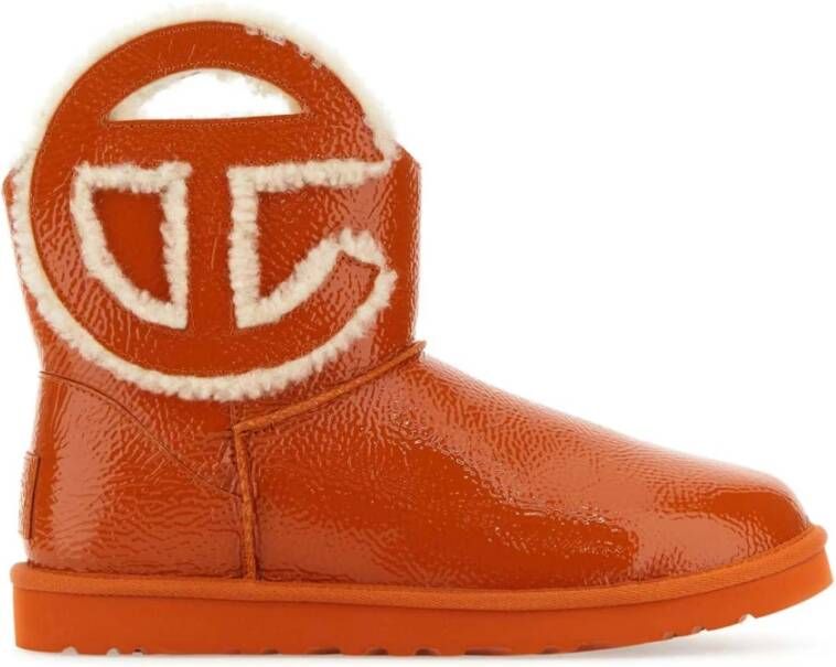 Ugg Logo Mini Crinkle Enkellaarsjes Orange Heren