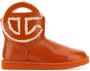 Ugg Logo Mini Crinkle Enkellaarsjes Orange - Thumbnail 8