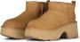 UGG Vachtlaarzen Dames Classic Ultra Mini New Heights Maat: 42 Materiaal: Suède Kleur: Cognac - Thumbnail 1