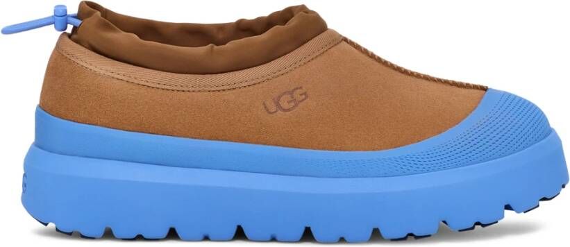 UGG Pantoffels Heren Tasman Weather Hybrid Maat: 40 Materiaal: Suède Kleur: Cognac