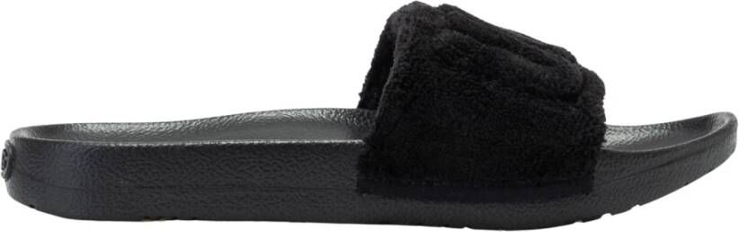 Ugg Mahalia Dames Slides Zwart Wol Black Dames