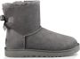 Ugg Mini Bailey Bow II Boots Gray Dames - Thumbnail 1