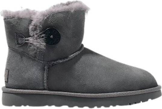 Ugg Mini Bailey Button II Laarzen Grijs Dames