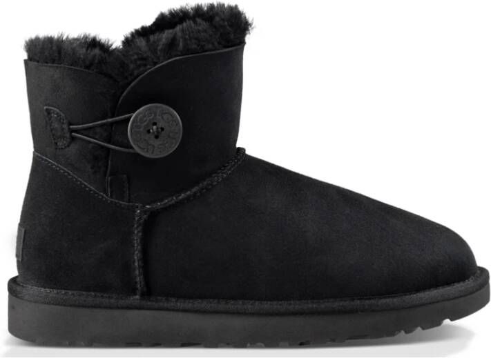 Ugg Mini Bailey Button II Laarzen Zwart Dames