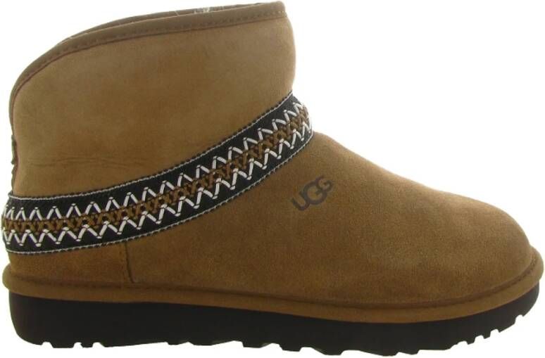 Ugg Mini Crescent Classic Schoenen Brown Dames