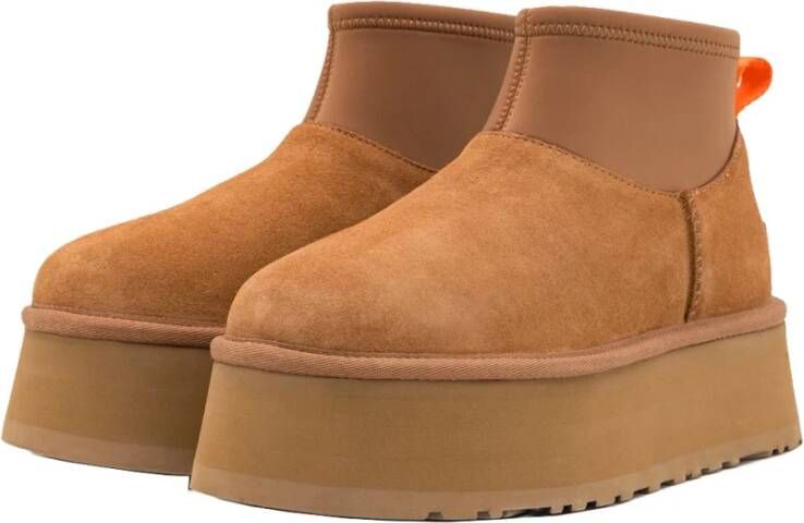 Ugg Mini Dipper Klassieke Stijl Laars Brown Dames