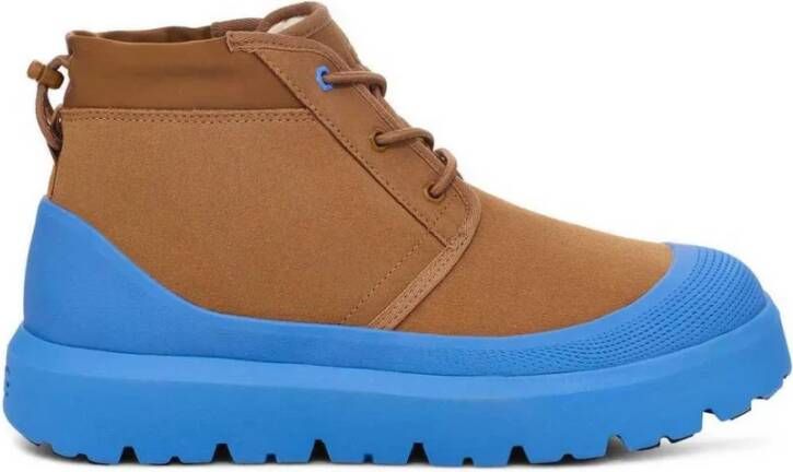 UGG Veterschoenen Heren Neumel Weather Hybrid Maat: 45 Materiaal: Suède Kleur: Cognac