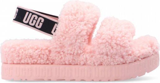 Ugg Oh Fluffita Hausschuhe in Pink Scallop