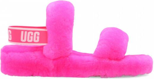 Ugg Oh Yeah plush sandals Roze Dames