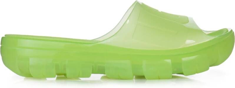 Ugg Jella Clear-slipper voor Dames in Pale Chartreuse