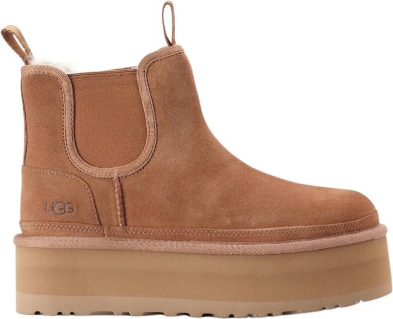 Ugg Platform Chelsea Boot in Chestnut Beige Dames