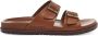 Ugg Wainscott Buckle Sandales voor Heren in Cognac Leather - Thumbnail 1