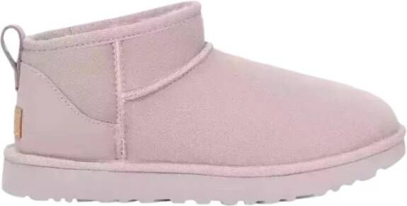 Ugg Roze Classic Ultra Mini Sneeuwlaarzen Pink Dames