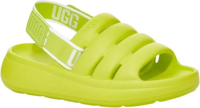 Ugg Limo Sandalen met Verwijderbare Hielband Green Dames