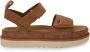 UGG Sandalen Dames W Goldenstar Maat: 42 Materiaal: Suède Kleur: Cognac - Thumbnail 2