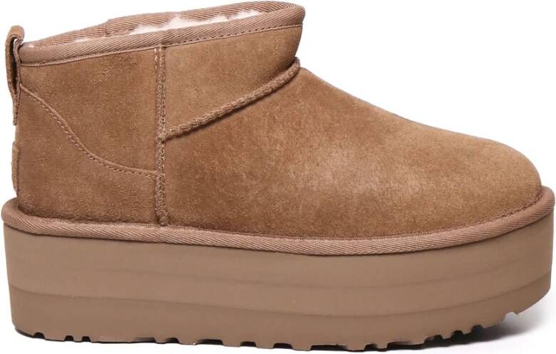 Ugg Schapenvachtlaarzen met plush™ Voering Brown Dames