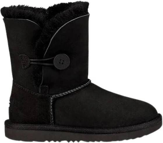 Ugg Short Bailey Button II laarzen voor Grote Kinderen in Black