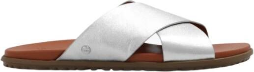 Ugg Solivan-slipper met gekruiste band voor Dames in Silver