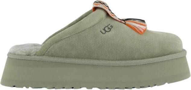 Ugg Shaded Clover Dames Pantoffels Green Dames