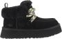 Ugg Shearling Veterschoenen met Verhoogde Zool Black Dames - Thumbnail 1