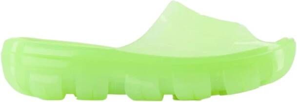 Ugg Jella Clear-slipper voor Dames in Pale Chartreuse