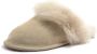 UGG Pantoffels Dames Sloffen Instappers Canvas Harde zool Open hiel 1122750 Zand - Thumbnail 2