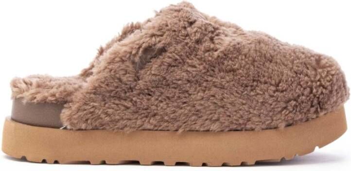 Ugg Fuzz Sugar Slippers Bruin Dames