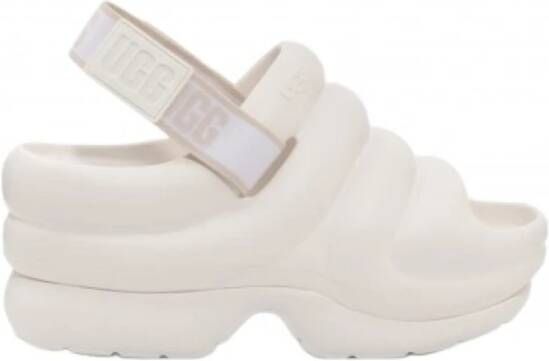 Ugg Sport Yeah Platform Sandalen White Dames