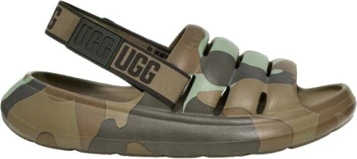 Ugg Sport Yeah Camopop-slipper voor Dames in Green