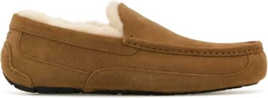 Ugg Suede Ascot Loafers in Kameel Brown Heren