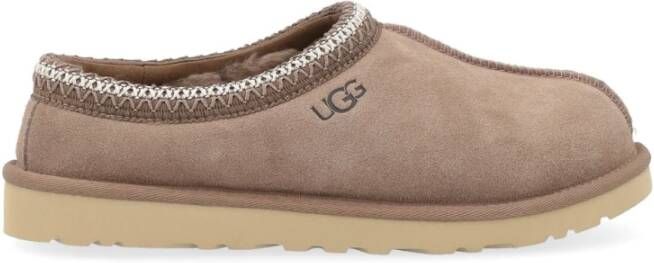 Ugg Suède Leren Heren Tasman Pantoffels Brown Heren