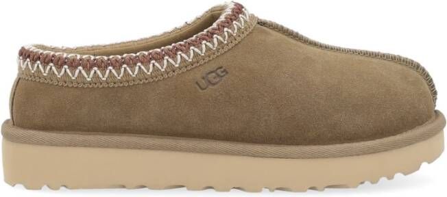 Ugg Suede Tasman Pantoffels in Antilope Green Dames